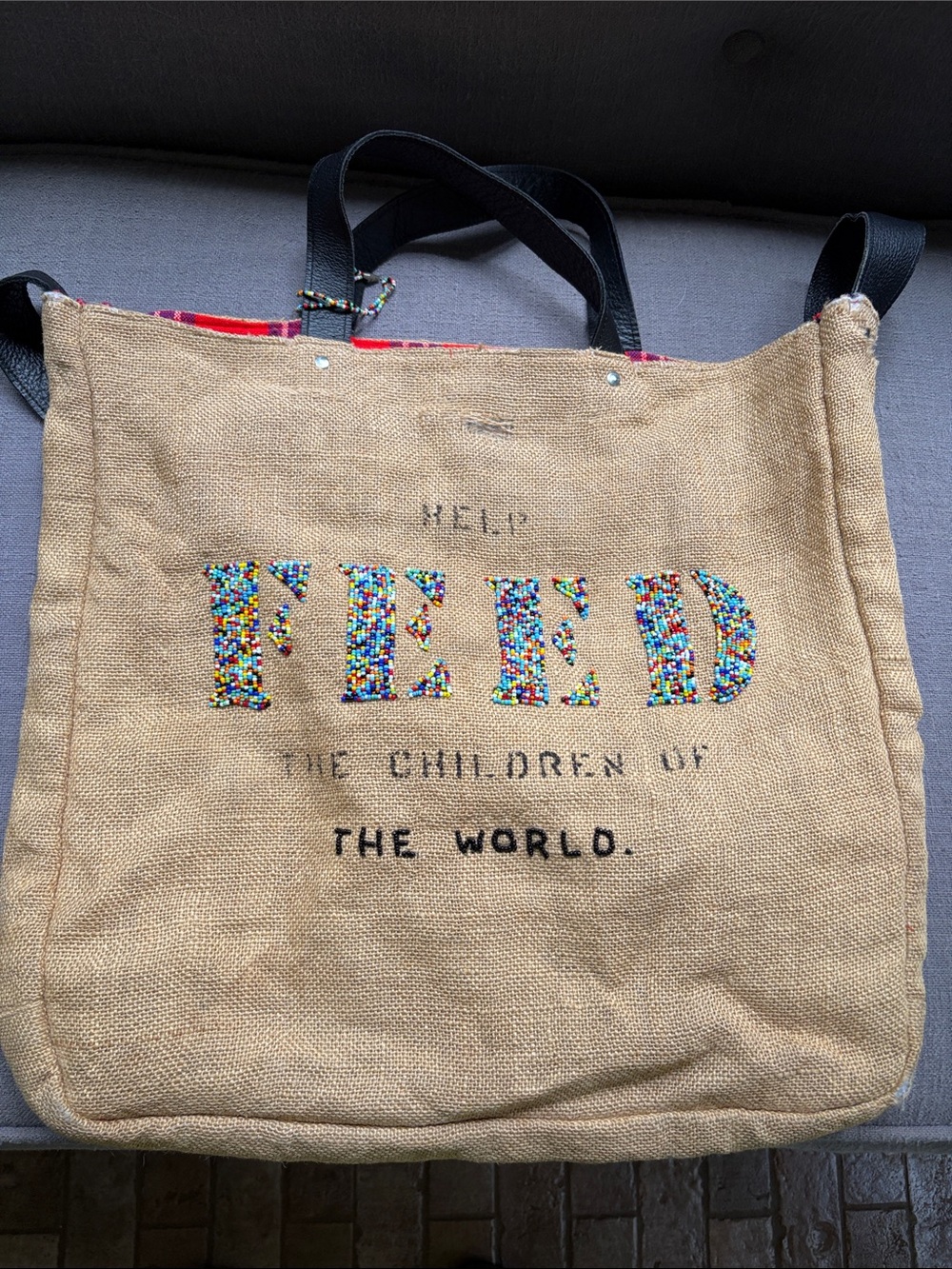 FEED bag made in Kenya